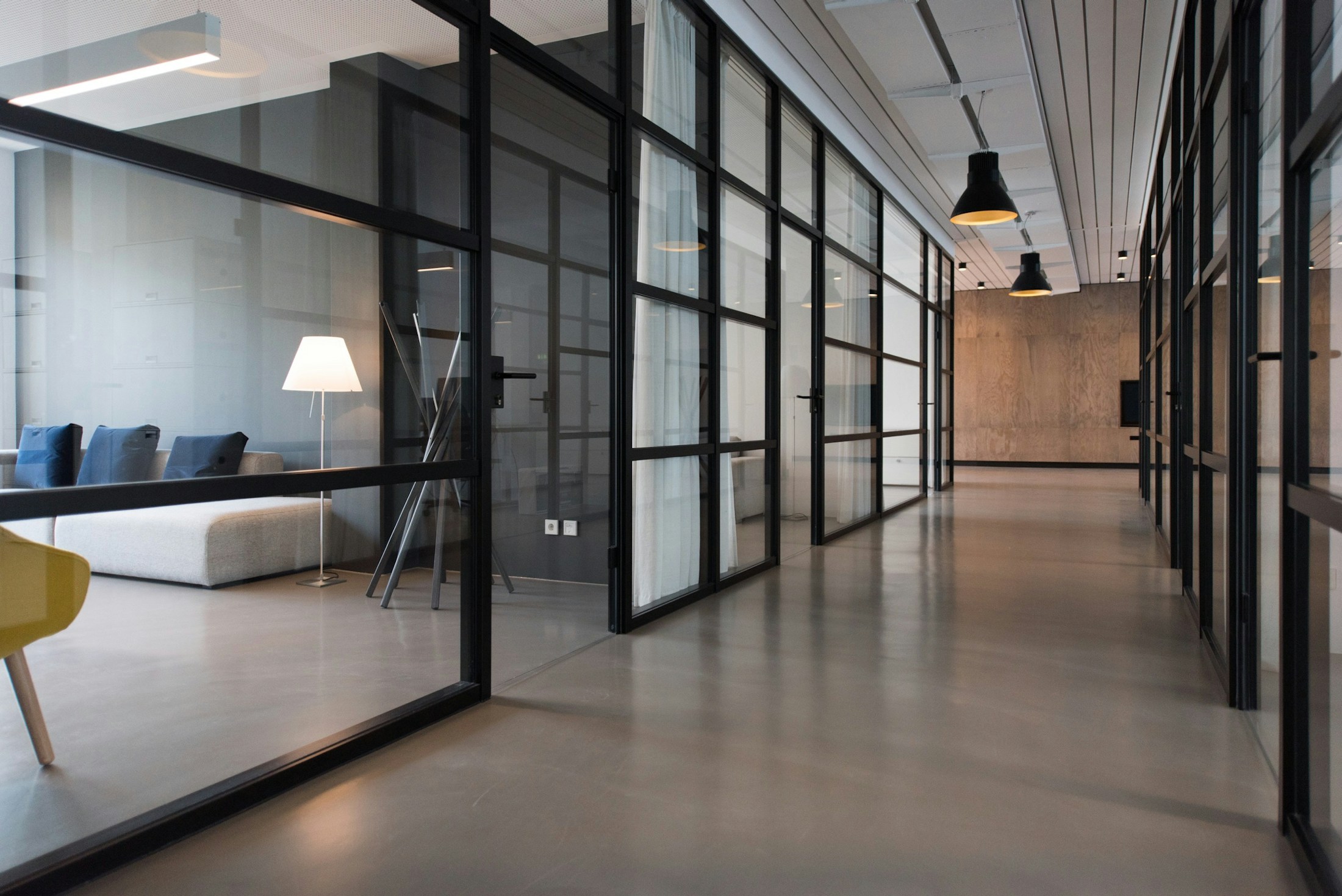 Modern legal office interior